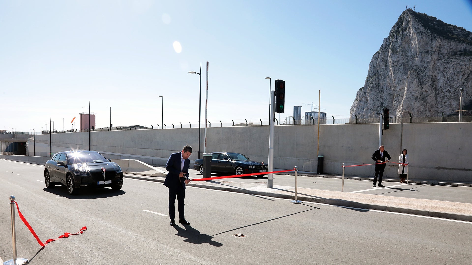Gibraltar runway tunnel opens for vehicles, almost 15 years after being